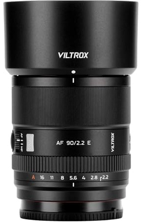 VILTROX 90mm F2.2 EVO for Sony E, AF 90mm f/2.2 E Lens