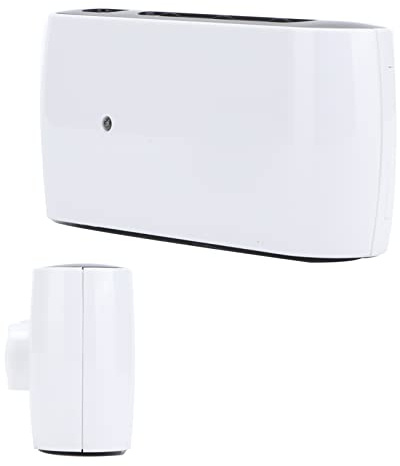 Omquot I-PLUG Hörlurar Gitarrförstärkare Kompakt Design med Distorsionseffekt för Tyst Träning Vit 9,4 X 4,6 Cm