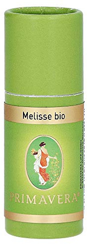PRIMAVERA Ätherisches Öl Melisse bio 1 ml - Aromaöl, Duftöl, Aromatherapie - ausgleichend, belebend, schützend, stärkend - vegan