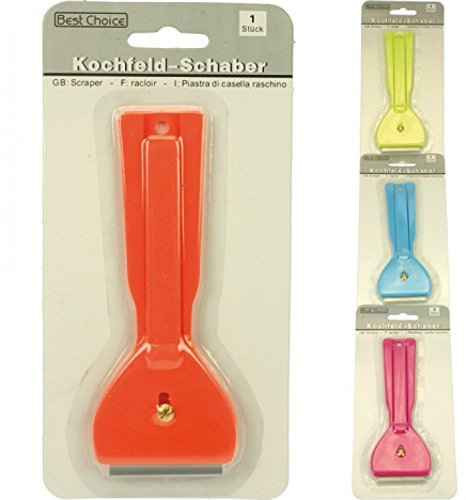 Im Lieferumfang enthalten (1 Multifunktions-Schaber und Glaskochplatte/Schaber, Farbschaber)