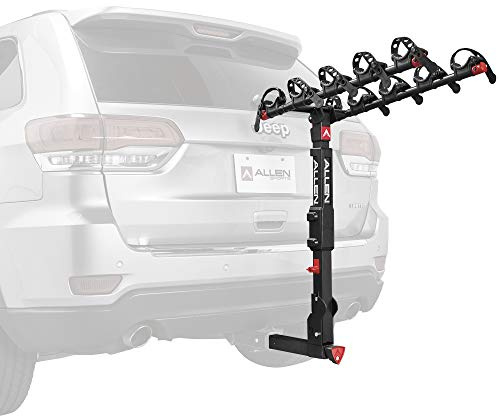 Allen Sports Premier Locking Quick Release 5-Bike Carrier for 2 in. Hitch, Model QR555