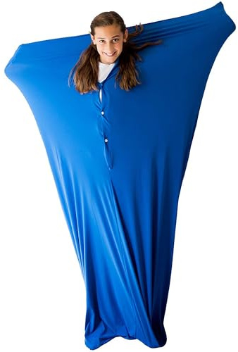 Harkla Body Sock - Sensory Socks for Kids - Stretchable Sensory Sock, Helps Kids Relax and Focus - Easy to Wash, Breathable - Medium (69 cm x 122 cm)