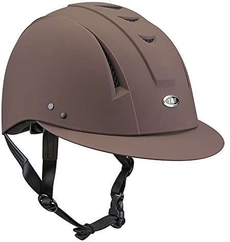 IRH Equi-Pro SV Horse Riding Helmet with Dial-Fit-System, Chocolate, Small/Medium