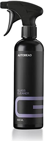 Autobead Glass Cleaner 500ml – Car Window & Mirror Cleaner Spray | Streak-Free, Hydrophobic, Safe on Tinted Glass & Chrome