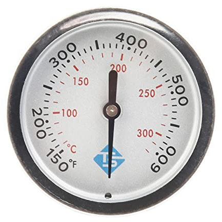 Termometro da forno in metallo, per termometro Weber da barbecue, 150 – 600 ℉, in acciaio