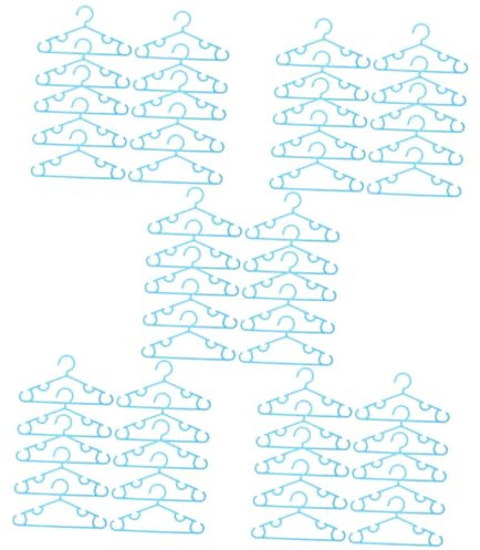 Zerodeko 50 Stück Kinder Aufhänger Kleiderbügel Kleiderständer kinderbügel Rockbügel Babybügel für Kinderzimmer strapazierfähiger Aufhänger rutschfest Regal Kleiner Aufhänger neugeboren pp