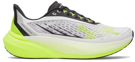 Under Armour Velociti Distance Scarpe da Corsa Scarpe neutrali Uomini Bianco - White/High Vis Yellow/High Vis Yellow 41