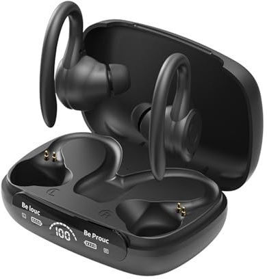 Zanthicia Wireless Bluetooth Headphones Gaming Earbuds For Sport -Adopting Closed Cavity ABS Wireless Bluetooth Headset Earphones