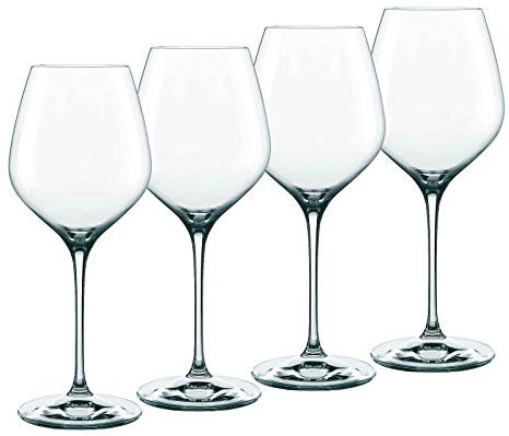 Nachtmann 4-teiliges Burgunderglas XL Set, Weingläser, Kristallglas, 840 ml, Supreme, 0092083-0