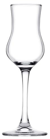 Pasabahce - Conjunto de 6 Piezas de 9,5 cl Grappa Happy Hours