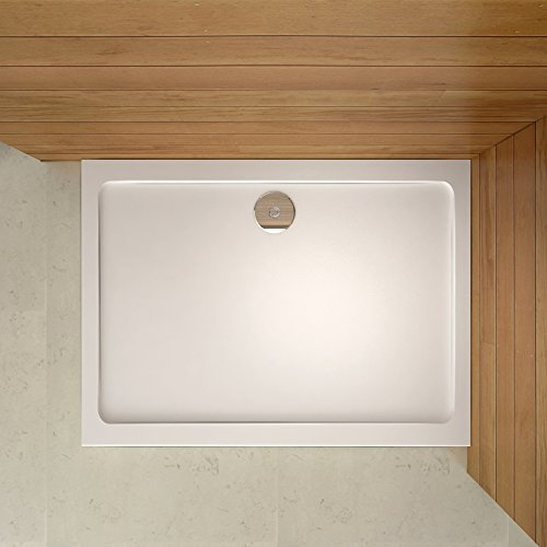 Receveur de douche 90 * 100cm estra plat rectangulaire bac à douche
