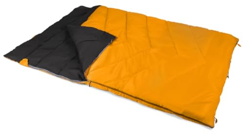 Kampa Sleeping Bag Garda 4 Double (Yellow)