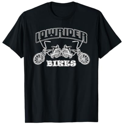 Mens Low Rider Bicycle. Chicano Cholo Kids Lowrider Bike T-Shirt