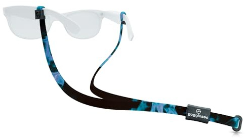 GOGGLESOC SUNNYSTRING: Premium Adjustable Eyewear Retainer | Sustainable Sunglasses String | Glasses Lanyard | Super Pack, Fire and Ice, Regular