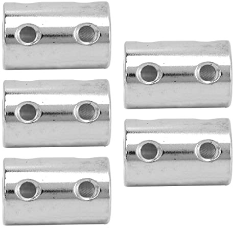 Set di Accoppiamenti per Albero da 5 Pezzi Accoppiatore Motore da 6-8 Mm Foro da 4 Mm Lunghezza 22 Mm Connettore Giunto di Diametro 14 Mm per la Famiglia Applicata Alla