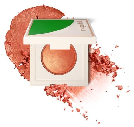 Magnifaïk - Blush - Teinte LAMBADA : orangé abricot - Texture novatrice entre crème et poudre - Résultat naturel sans démarcation - On est dans la couleur !