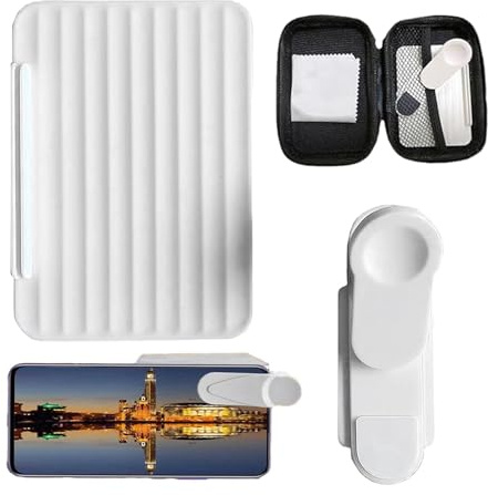 Smartphone-Kamera-Reflexionsclip-Set, Spiegelreflexion für kreative Fotografie, HD-Glas-Reflexionsspiegel für Outdoor-Reisefotografie, für Vlogger, Blogger und Fotografen