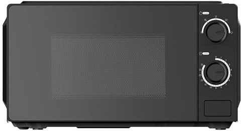 Forno a Microonde 20L 700W con Grill 800W, Timer 35 Min, Luce LED, Defrost, Autopulente e Piatto Rotante 24,5 cm, Design Compatto (Senza Grill)