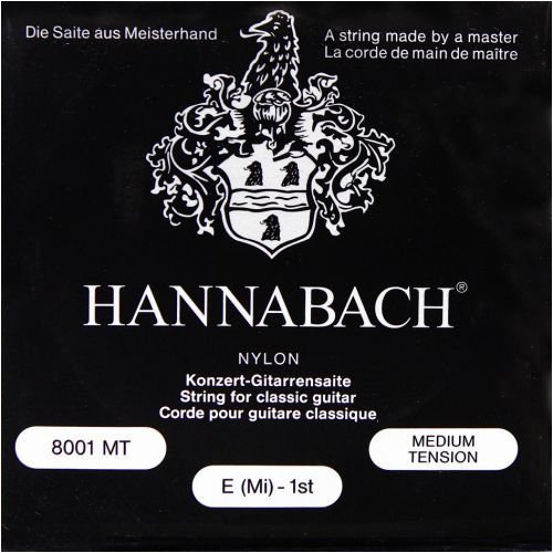 Hannabach 800MT Konzertgitarre Medium Tension Nylon Klassikgitarren-Saiten-Satz