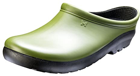 Sloggers Women's Premium Garden Clog, Cactus green, Size 8, Style 260CG08