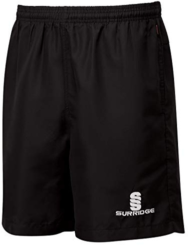 Surridge Sports Short de Sport Unisexe pour Enfant L Noir
