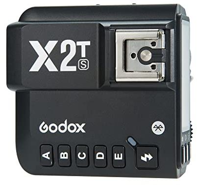 Godox X2T X2T-S Flash Trigger for Sony, with 2.4G TTL HSS 1/8000s Group Function LCD Control Panel Firmware Update, GODOX X2 X2TS X2T S Wireless Flash Trigger Transmitter for Sony Camera
