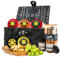 Cheese Hamper Gift Set Ideal Cheese Gift Set | 5 Artisan Cheeses + 2 Chutneys & Crackers