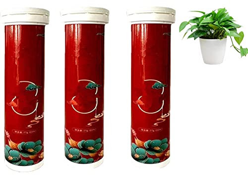 All Purpose Plant Food Fertilizer, Home Gardening Universal Slow-Release Tablet Organic Fertilizer, Slow Release Fertilizer Tablets,Bone Meal Fertilizer Organic, Meet Various Planting Needs (3pcs)