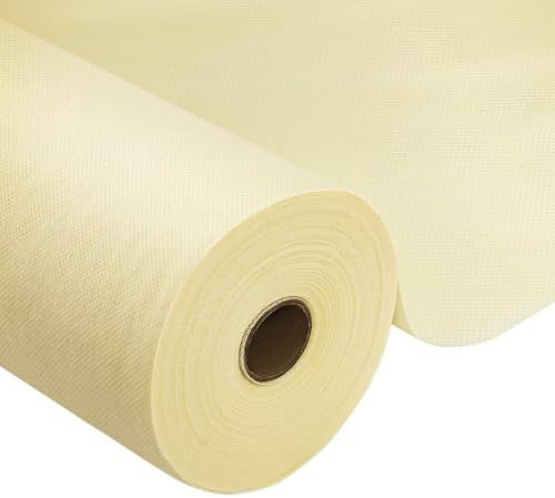 Tischdeckenrolle,Beige,1.18 x 25m,1 Rolle Tischdecke,Einweg Vlies Stoffähnlich,ideal für Jede Party,Hochzeit,Geburtstagsfeier,Gastronomie,Größe und Farbe nach Wahl
