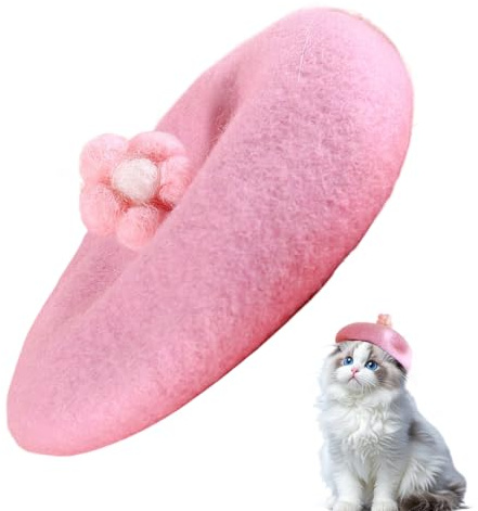Bonnet pour chien | Chapeau pour animaux – Bonnet réglable pour chiots et chatons de petite taille 5 – 15 kg | Costume pour photographie fête festive