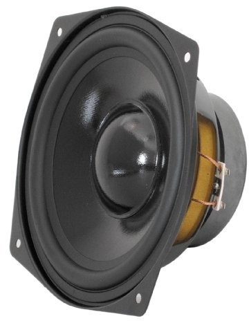 DynaVox 204206 - Altoparlante per basso, 4 Ohm, 165 mm, colore: Nero