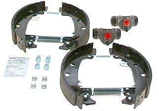 Bosch KS204 Kit Super Pro Kit de freno trasero de tambor 1 juego completo premontado