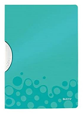 Leitz WOW ColorClip Klemmmappe (A4, PP) eisblau