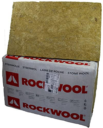 Rockwool Trennwandplatte Sonorock 040, Mineralwolle, 50mm, 62.5 qm, Feuer- und Schallschutz, DZ, WH, WI-zk, WTR