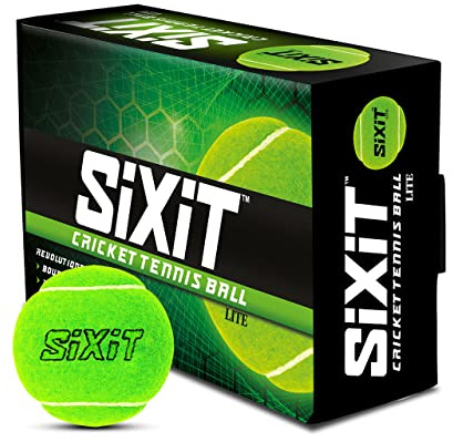 Sixit Lite Cricket Tennis Ball - Pack of 6