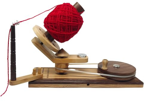 Hand Operated Yarn Ball Winder | Swift, Yarn, Wool, and String Holder| Knitting & Crochet Accessories Galaxy Indiacraft