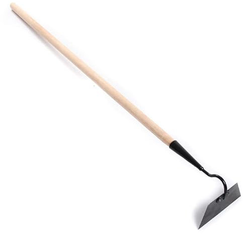 Gartenwerkzeuge Handgeräte Hacke Gartenhacke Unkrauthacke Handjäter mit Holzstiel (Hacke mit Stiel)