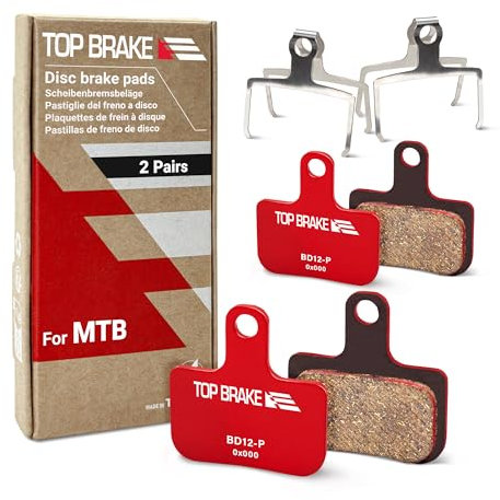 TOP BRAKE 2 Pairs Disc Bike Brake Pads for SRAM Level Ultimate/Red/AXS Force Road and XC MTB Brake Set