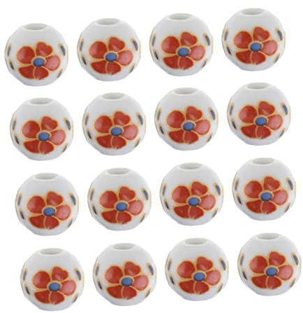 OSALADI 50pezzi Perline Sparse Fai da Te Ornamenti di Perline Decorative Pendenti per Braccialetti Accessori per Creazioni di Gioielli