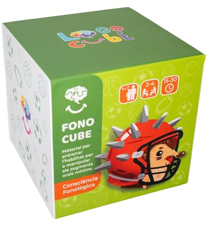 Fonocube – Juego educativo para niños | Conciencia fonológica, lectura y escritura | Apoyo en dislexia y logopedia | Aprender a leer jugando | Castellano