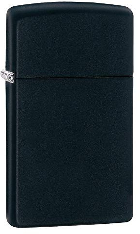 Zippo 1027004 Nr. 1618 Black Matte Slim