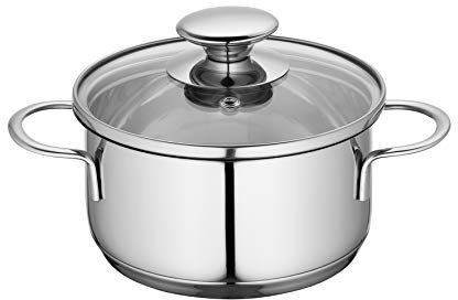 Küchenprofi Kochtopf 14 cm Mini Topf Edelstahl