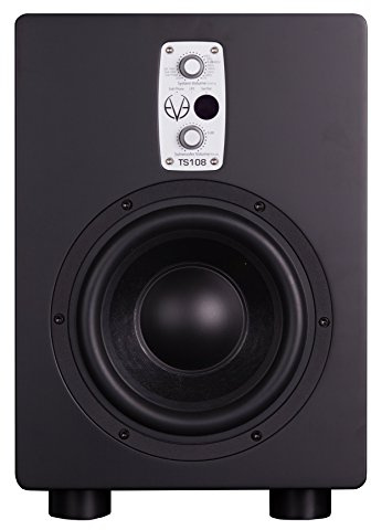 EVE AUDIO TS108 Active subwoofer 150W Schwarz - Subwoofer (150 W, Subwoofer Aktiver Subwoofer 33-300 Hz, 105 dB, 19,5 cm, 8 Zoll)