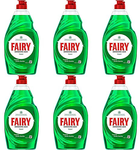 Fairy Original Lot de 6 liquides vaisselle 433ml
