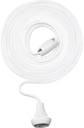 4 Packung Ziehen Schnurschnur mit Verbindungsstück für Badezimmer Helle Decken Schalter