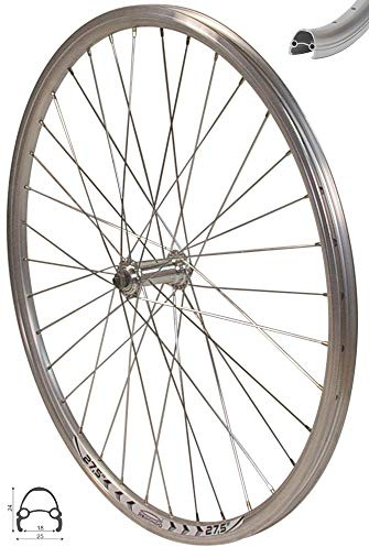 Redondo 27,5 Zoll Vorderrad Laufrad Fahrrad V Profil Felge Silber