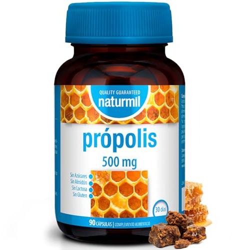 Própolis 500 mg - Defensas y Vías Respiratorias - 90 Cápsulas - DietMed