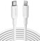 Anker PowerLine II USB C Lightning Kabel, USB C auf Lightning Ladekabel 300cm MFi-Zertifiziert, Schnellladekabel für iPhone 14/13/12/11 Serie, für Typ-C Ladegeräte, Unterstützt Power Delivery (Weiß)