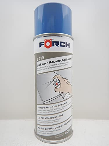 Förch BRILLIANTBLAU BLAU RAL 5007 LACK LACKSPRAY SPRAY SPRAYDOSE 400ML (1)