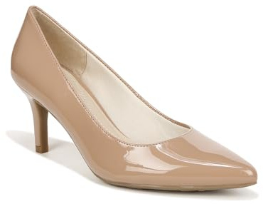 LifeStride Womens Sevyn Pump Desert Nude Patent 8.5 W